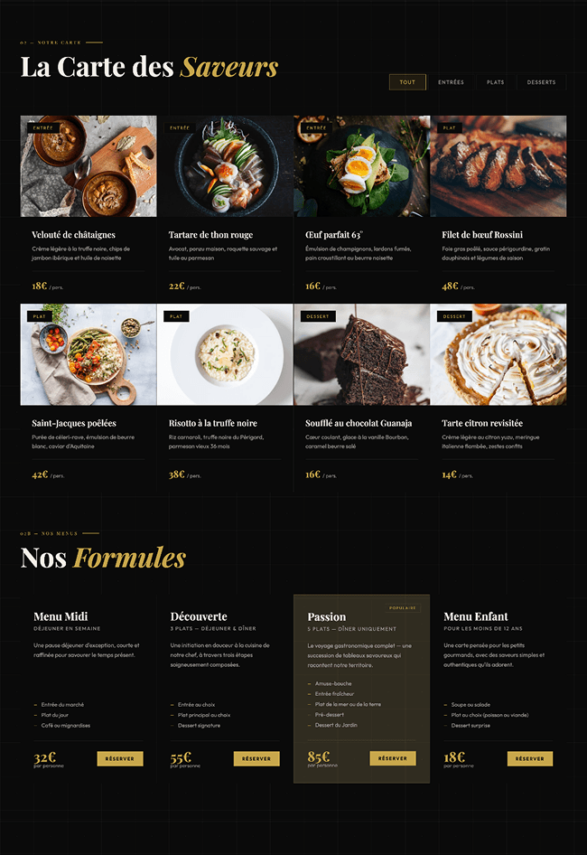 Le Jardin des Saveurs, Design & Prototype IA